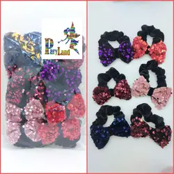 کش مو مخمل پاپیون پولک