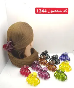کلیپس گوجه ای شیشه ای متوسط