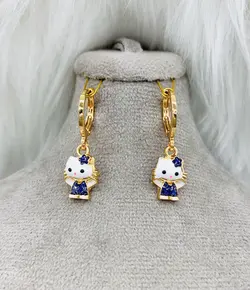 گوشواره بچه گانه طرح کیتی3