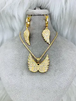 نیم ست طرح بال فرشته