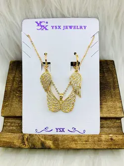 نیم ست طرح بال فرشته