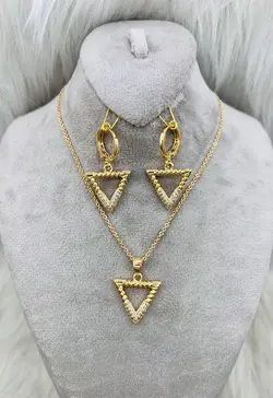 نیم ست طرح مثلث