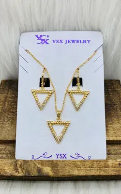 نیم ست طرح مثلث