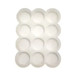 قالب سیلیکونی ست دایره 4 سانت 12 عددی - گروه هنری میلاد