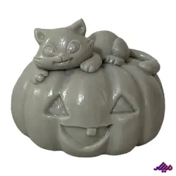 قالب سیلیکونی کدو گربه خوابیده ارتفاع 6 قطر 6 سانت - گروه هنری میلاد