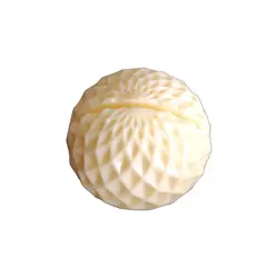 قالب سیلیکونی جا آینه نیم دایره مشجر قطر 10.5 ارتفاع 7 سانت - گروه هنری میلاد