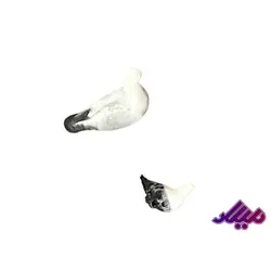 تزئینات کفتر مادر و بچه 2 و 1 سانت رنگ رندوم - گروه هنری میلاد