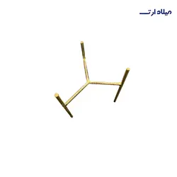 پایه میخی طلایی 25 سانت - گروه هنری میلاد