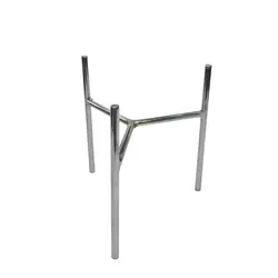 پایه میخی نقره ای 30 سانت - گروه هنری میلاد