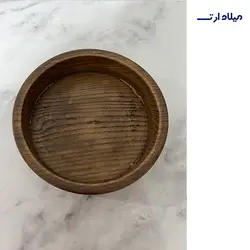 ظروف بتنی کاسه قطر 18 طرح چوب - گروه هنری میلاد