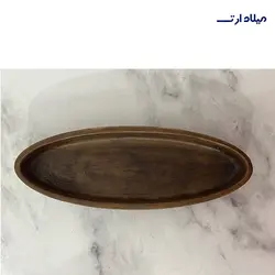 ظروف بتنی قایقی طرح چوب 27*10 سانت - گروه هنری میلاد