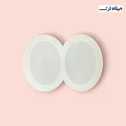 قالب سیلیکونی بیضی دوتایی 4.5*3 سانت - گروه هنری میلاد