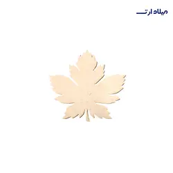 بیس MDF زیر لیوانی 3 میل طرح برگ چنار - گروه هنری میلاد