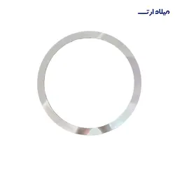 رینگ ساده نقره ای 20سانت - گروه هنری میلاد