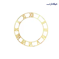 رینگ ساعت یونانی طلایی 55سانت - گروه هنری میلاد