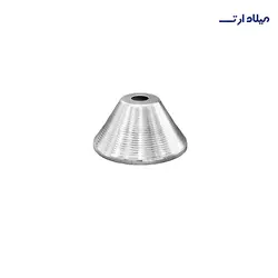پایه مخروطی نقره ای 6*3.5 سانت - گروه هنری میلاد