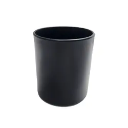 لیوان مشکی مات ارتفاع 8 قطر 7 - گروه هنری میلاد