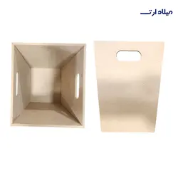 بیس MDF سطل ساده 19*19ارتفاع24سانت - گروه هنری میلاد