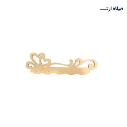 بیس MDF جا کلیدی قلب فانتزی۱۰×۳۵سانت - گروه هنری میلاد
