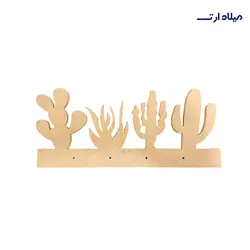 بیس MDF جا کلیدی کاکتوس30*13سانت - گروه هنری میلاد