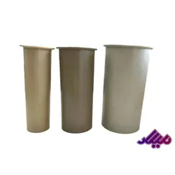 قالب پلاستیکی استوانه سه تایی ارتفاع 15 قطر 4-6-8 سانت - گروه هنری میلاد