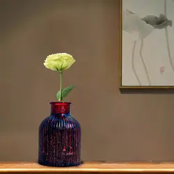 قالب سیلیکونی وارداتی گلدان استوانه خطی 8 ارتفاع 10 - گروه هنری میلاد