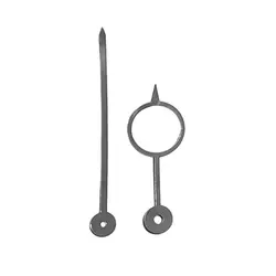 عقربه ساعت کد 21 نقره ای 20 و 16 سانت - گروه هنری میلاد