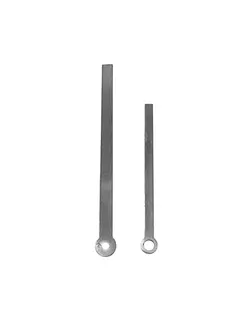 عقربه ساعت کد 18 نقره ای 16 و 12 ساعت - گروه هنری میلاد