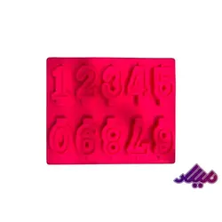 قالب سیلیکونی اعداد پایه دار 10 در 17 سانت - گروه هنری میلاد