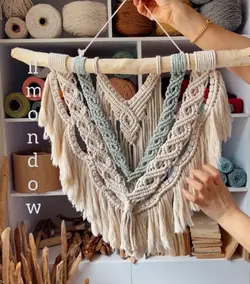 دوره جامع مکرومه بافی