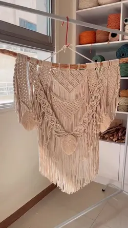 دیواراویز مکرومه شیری