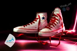 آل استار ساق بلند سفید رد لاین