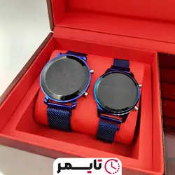 ساعت ست دیجیتالی آبی نفتی والار