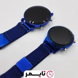 ساعت ست دیجیتالی آبی نفتی والار