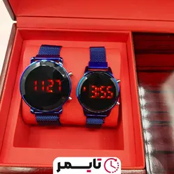 ساعت ست دیجیتالی آبی نفتی والار