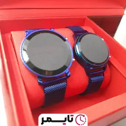 ساعت ست دیجیتالی آبی نفتی والار