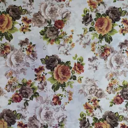 پارچه ملحفه سندس مدل گل 01 کد F263