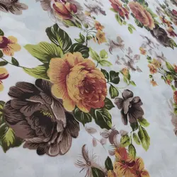 پارچه ملحفه سندس مدل گل 01 کد F263