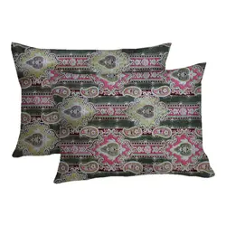 رو بالشی سندس مدل ترمه کد F812 بسته 2 عددی