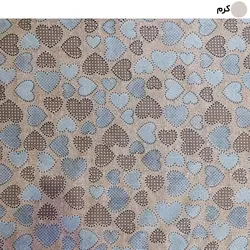 سرویس ملحفه سندس مدل قلبی دونفره 3 تکه