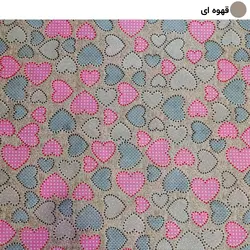 ملحفه تشک مهمان سندس مدل قلبی سایز 190x90 سانتی متر