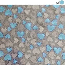 ملحفه تشک مهمان سندس مدل قلبی سایز 190x90 سانتی متر
