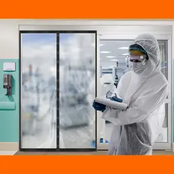 پرده پلاستیکی مگنتیک سندس مدل F987 سایز 100x220 سانتی متر