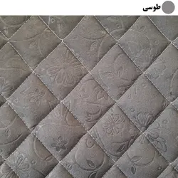 محافظ تشک و بالش سندس مدل پنبه دوزی p-160 دو نفره 3 تکه