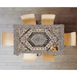 رومیزی سندس کد T-2089 طرح گلیم