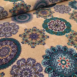 پارچه ملحفه سندس مدل خورشیدی کد F004