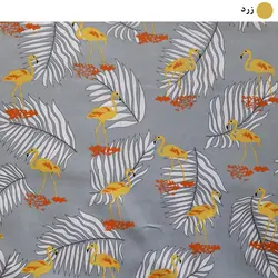 پارچه ملحفه سندس مدل فلامینگو کد F207