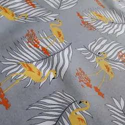 پارچه ملحفه سندس مدل فلامینگو کد F207