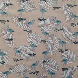 پارچه ملحفه سندس مدل فلامینگو کد F209