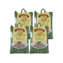 برنج باسماتی سفید 386 پاکستانی شالی افروز زرین 40 کیلوگرم